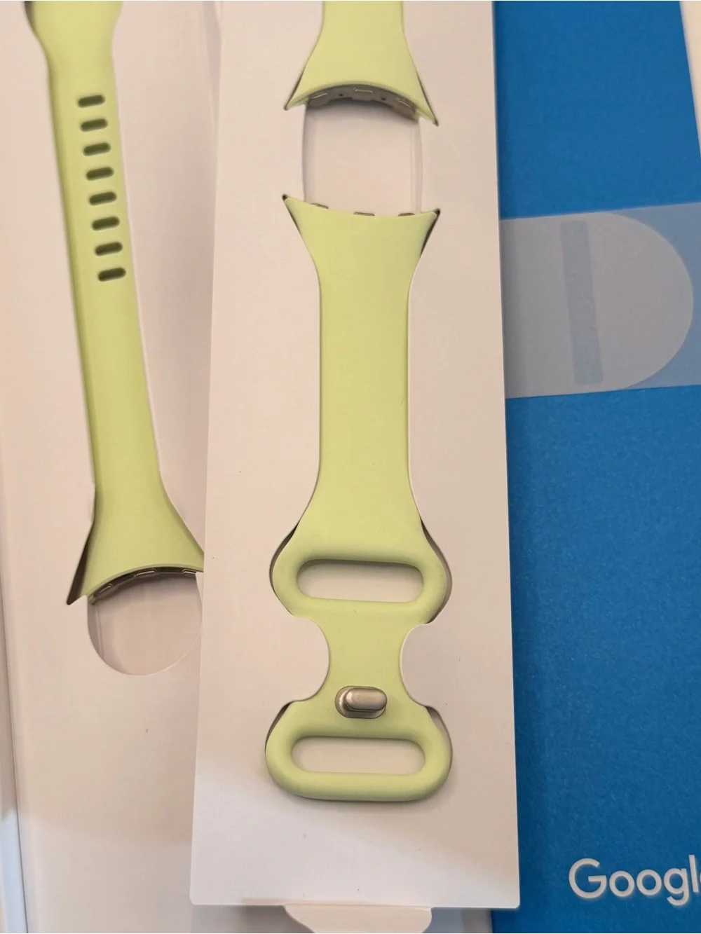 Google Active Pixel Watch OEM Band - Lemongrass, Large &‎ Small Size